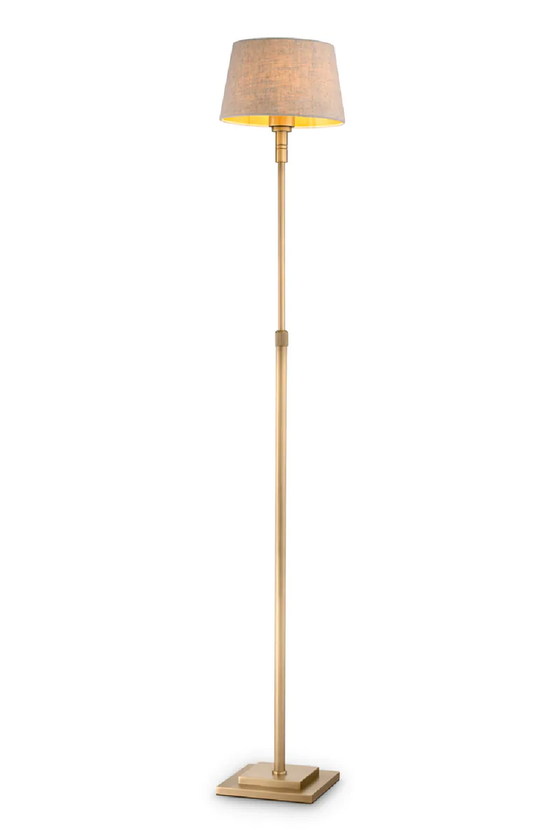 Pleated Shade Adjustable Floor Lamp | Met x Eichholtz Tryon | Oroatrade.com