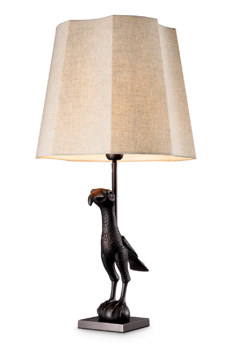 Cast Bronze Table Lamp | Met x Eichholtz Falcon | Oroatrade.com