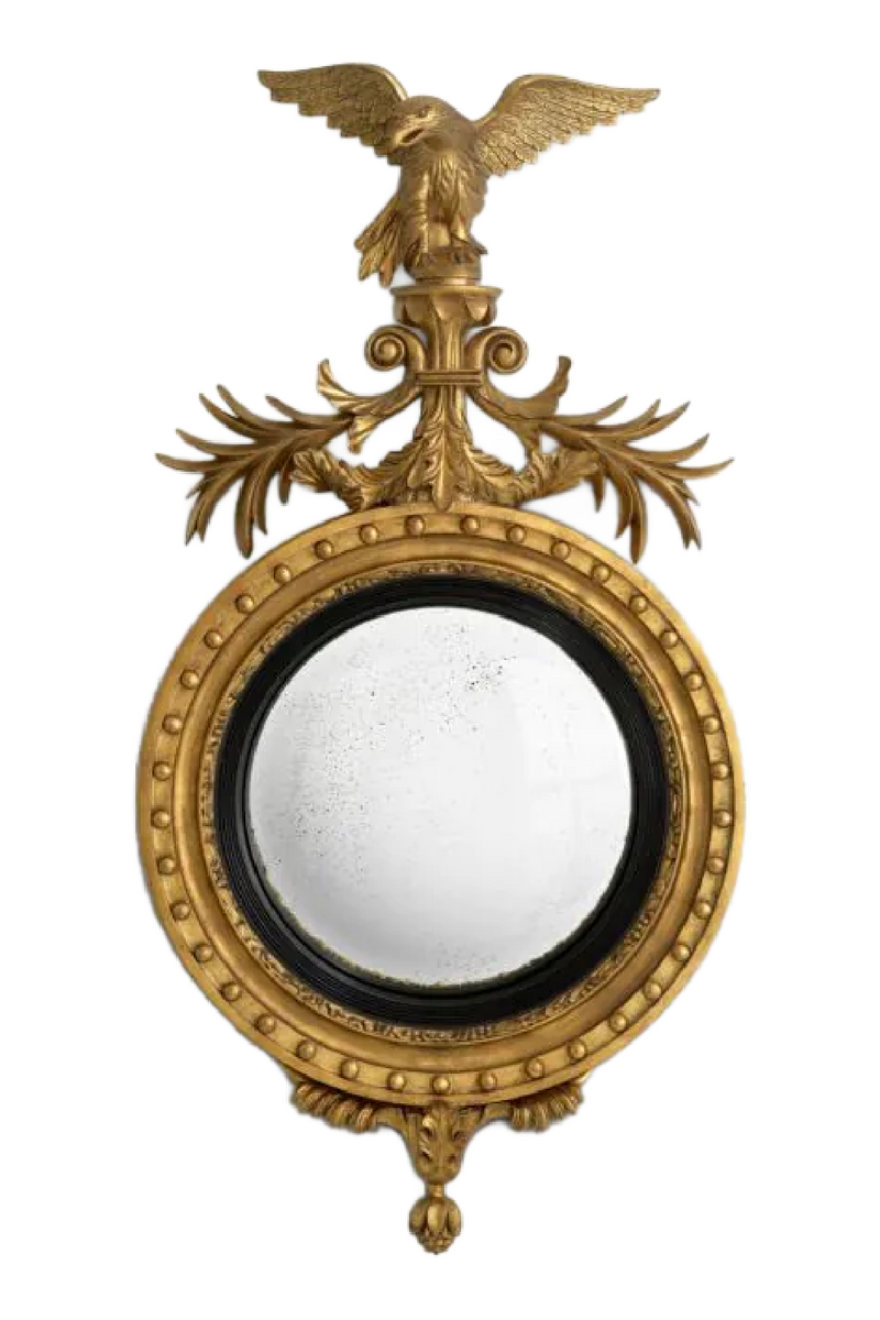 Antique Gold Convex Mirror | Met x Eichholtz Girandole | Oroatrade.com