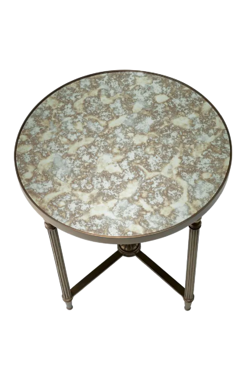 Bronze Round Side Table | Met x Eichholtz Bowery | Oroatrade.com