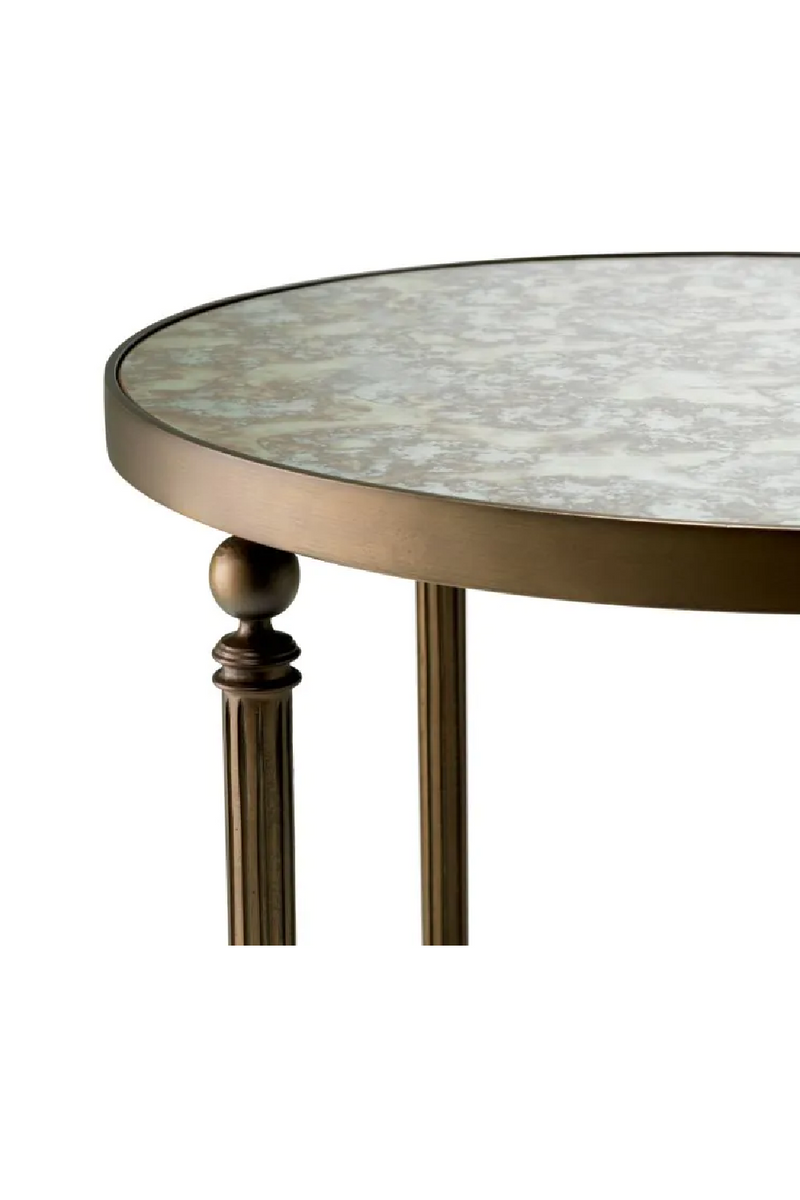 Bronze Round Side Table | Met x Eichholtz Bowery | Oroatrade.com