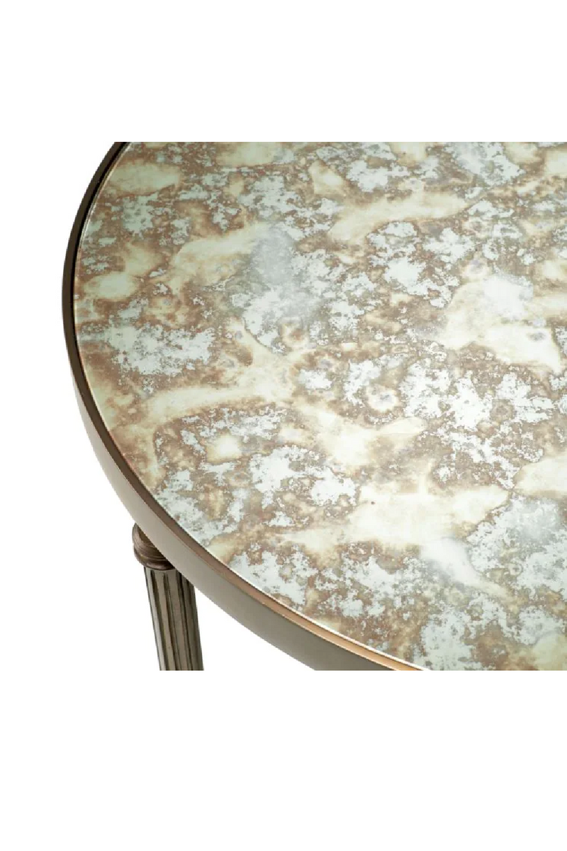 Bronze Round Side Table | Met x Eichholtz Bowery | Oroatrade.com