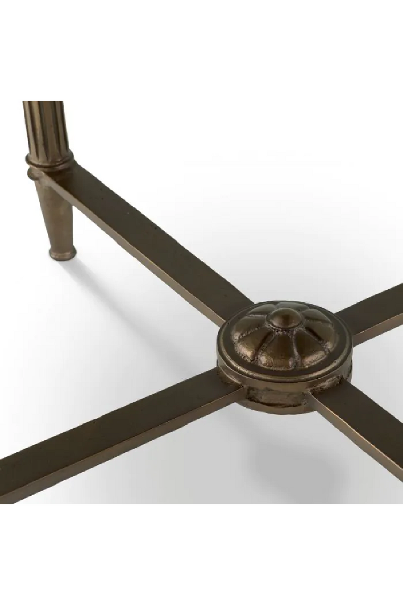 Bronze Round Side Table | Met x Eichholtz Bowery | Oroatrade.com