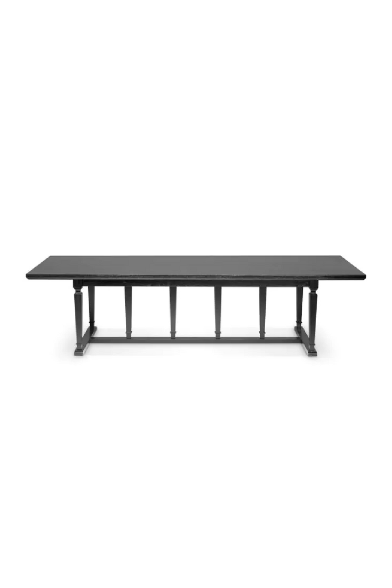 Black Carved Trim Dining Table | Met x Eichholtz Americana