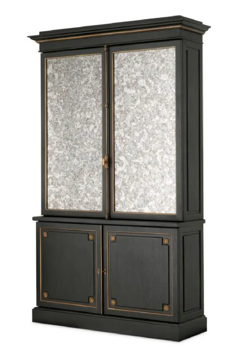 Antiqued Mirror Bar Cabinet | Met x Eichholtz Kellam