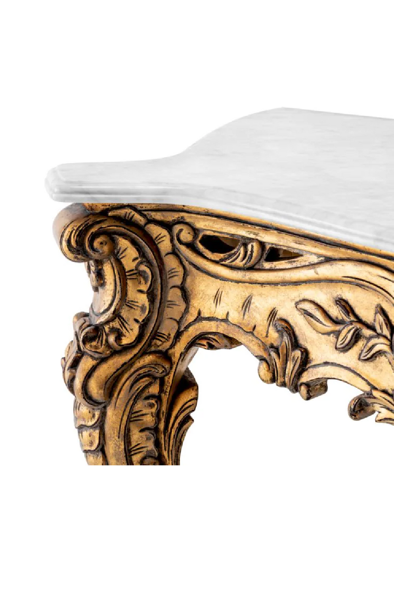 Carved Gold Console Table | Met x Eichholtz Rococo | Oroatrade.com