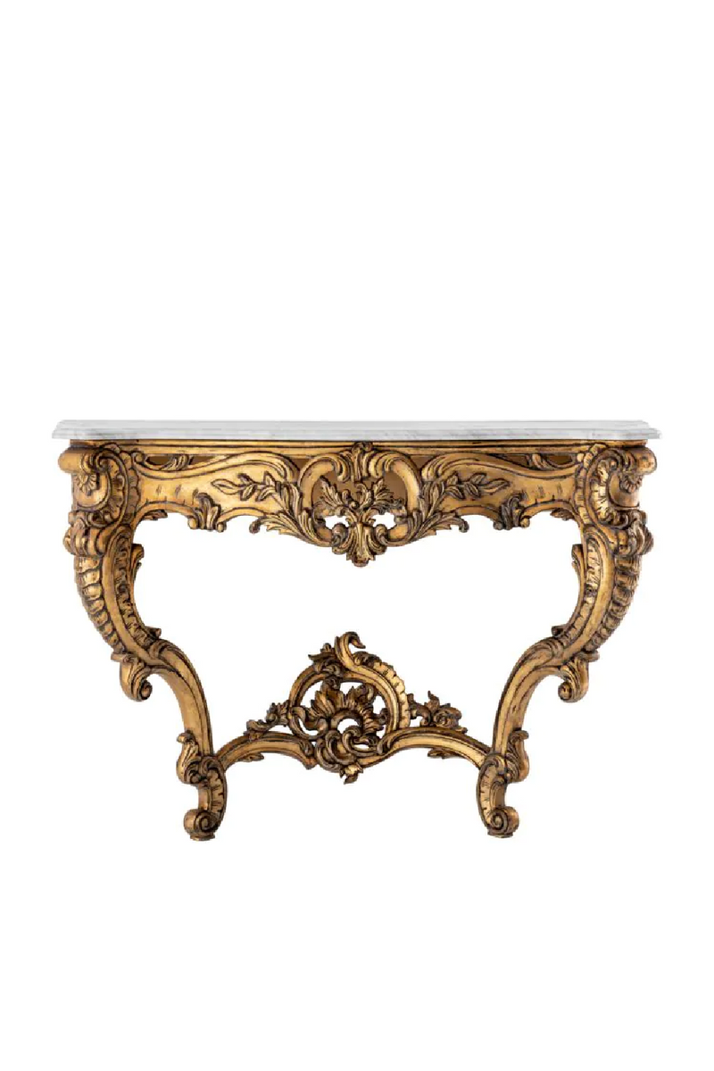 Carved Gold Console Table | Met x Eichholtz Rococo | Oroatrade.com