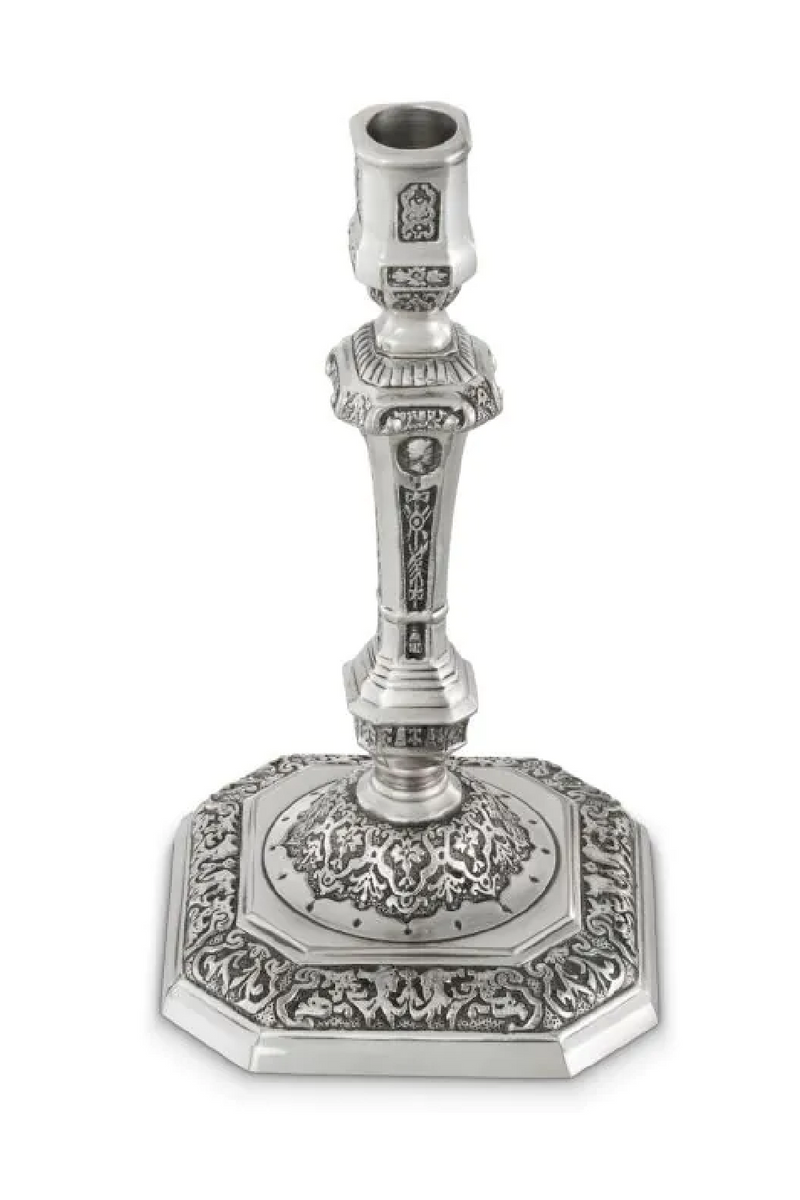 Antique Silver Candle Holder | Met x Eichholtz Berain | Oroatrade.com