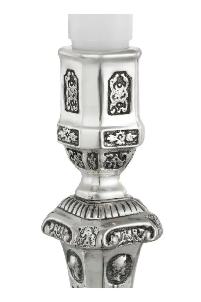 Antique Silver Candle Holder | Met x Eichholtz Berain | Oroatrade.com