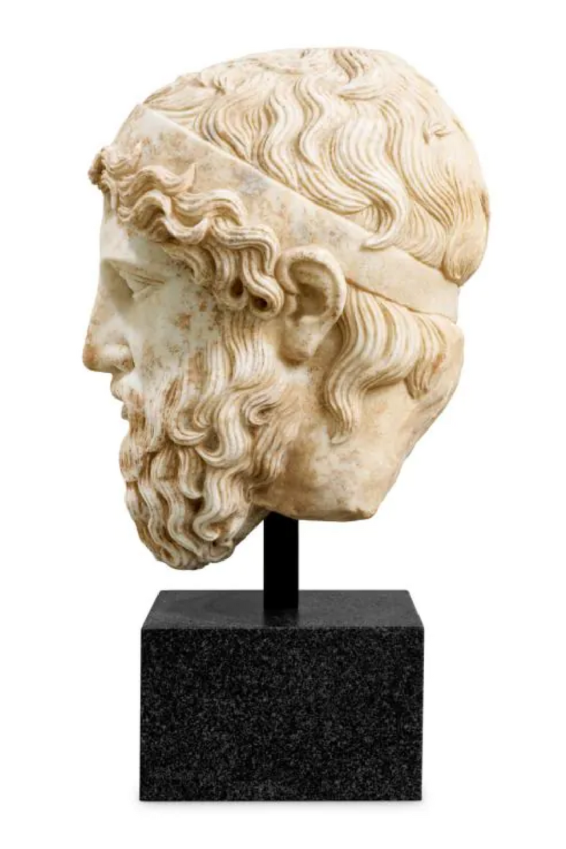 Marble Head Sculpture | Met x Eichholtz Bust Hermes | Oroatrade.com