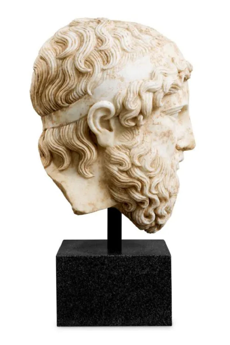 Marble Head Sculpture | Met x Eichholtz Bust Hermes | Oroatrade.com