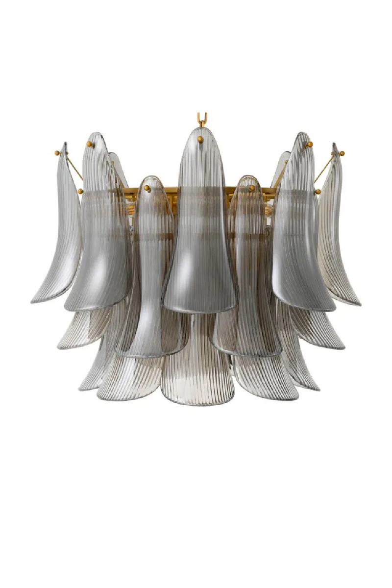 Glass Leaves Chandelier | Met x Eichholtz Amun