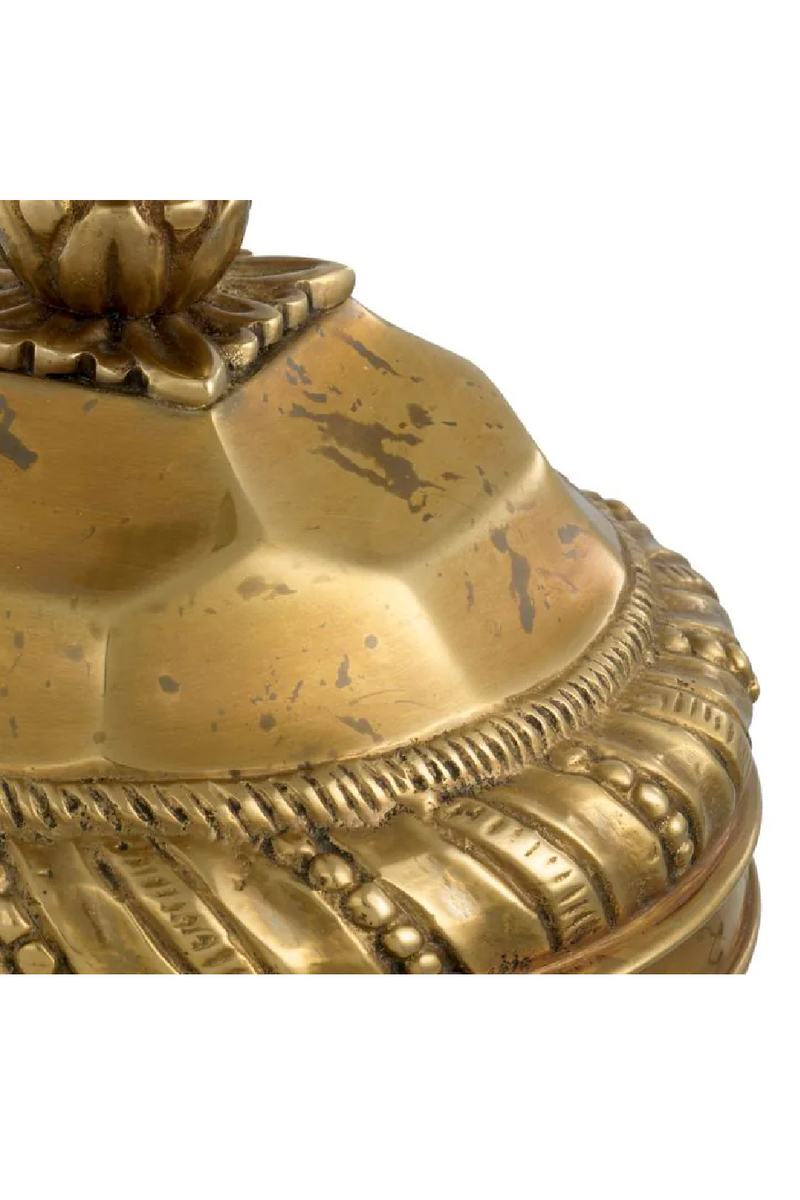 Vintage Brass Candle Holder | Met x Eichholtz Carnier | Oroatrade.com