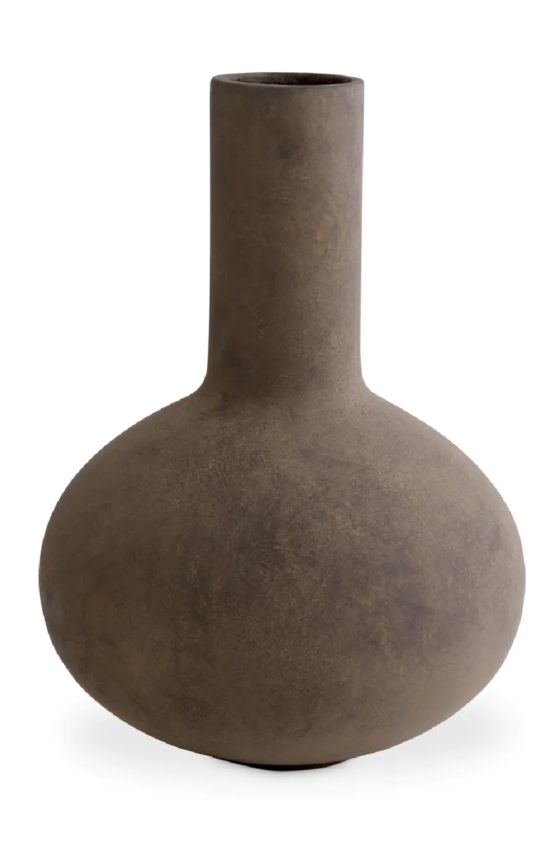 Long Neck Taupe Vase | Met x Eichholtz Moon Jar | Oroatrade.com