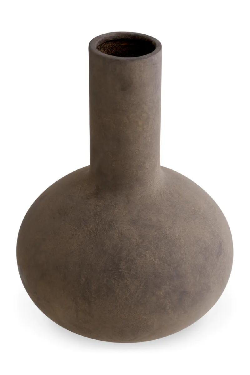 Long Neck Taupe Vase | Met x Eichholtz Moon Jar | Oroatrade.com