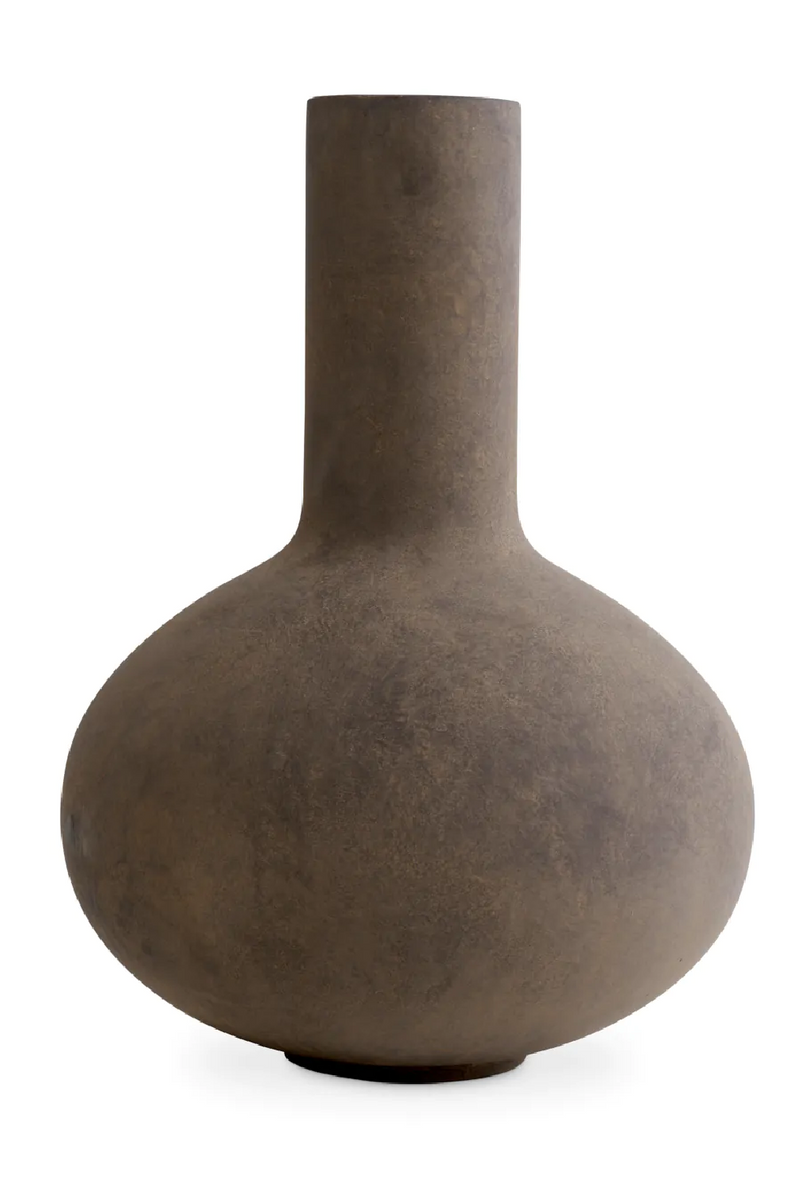 Long Neck Taupe Vase | Met x Eichholtz Moon Jar | Oroatrade.com