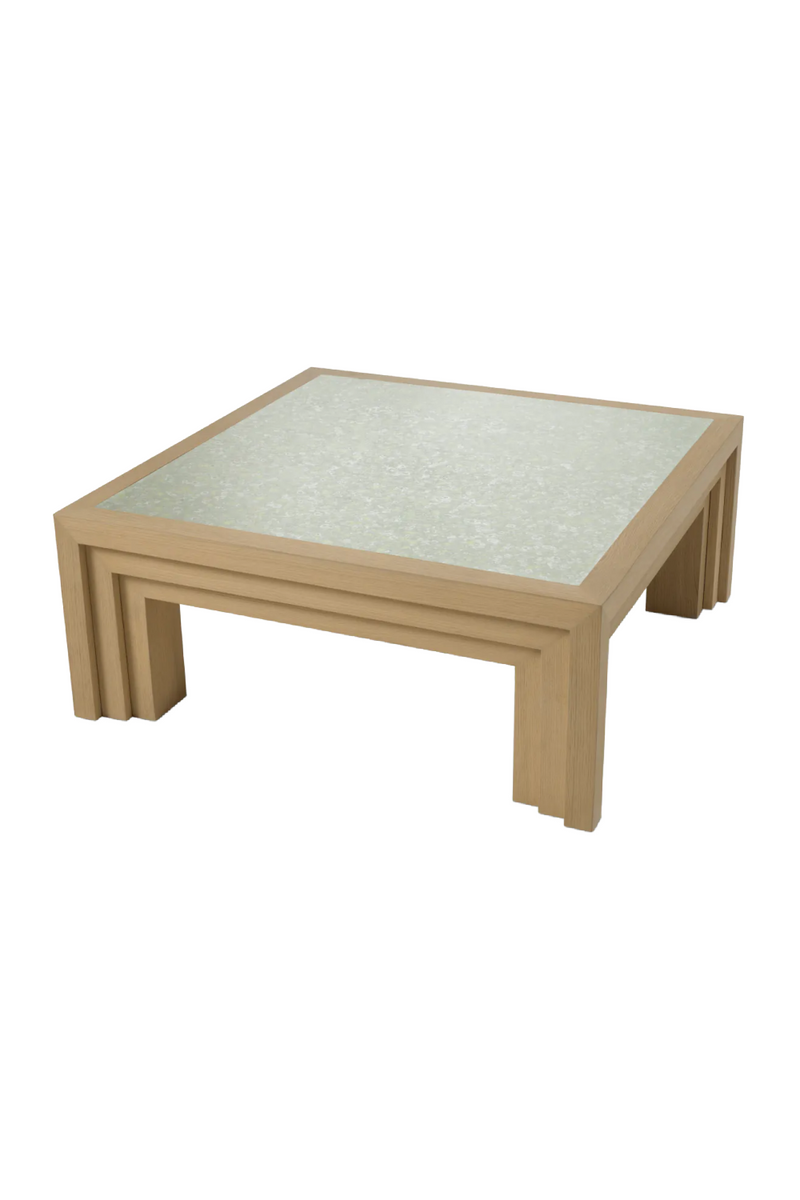 Antiqued Mirror Square Coffee Table | Met x Eichholtz Metropolitan