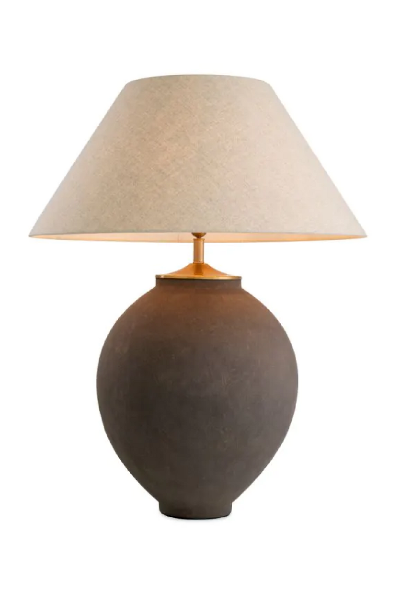 Taupe Table Lamp | Met x Eichholtz Moon Jar