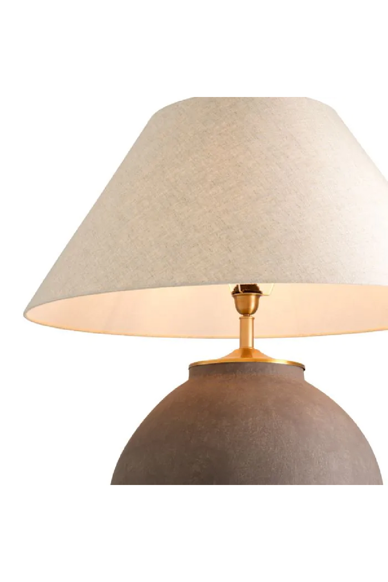 Taupe Table Lamp | Met x Eichholtz Moon Jar