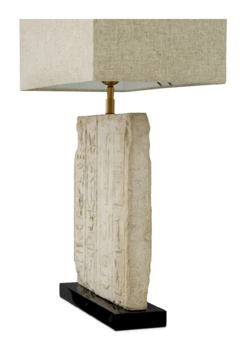 Relief Carved Table Lamp | Met x Eichholtz Hathor