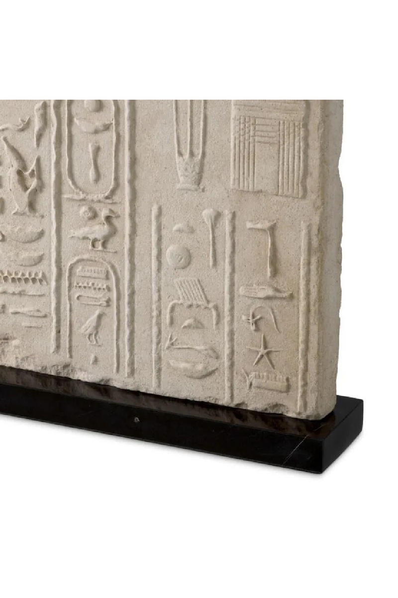 Relief Carved Table Lamp | Met x Eichholtz Hathor