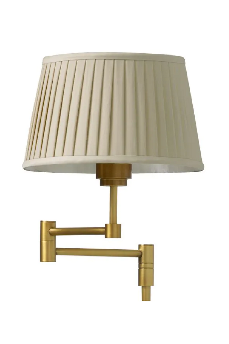 Beige Shade Adjustable Floor Lamp | Met x Eichholtz Corbin