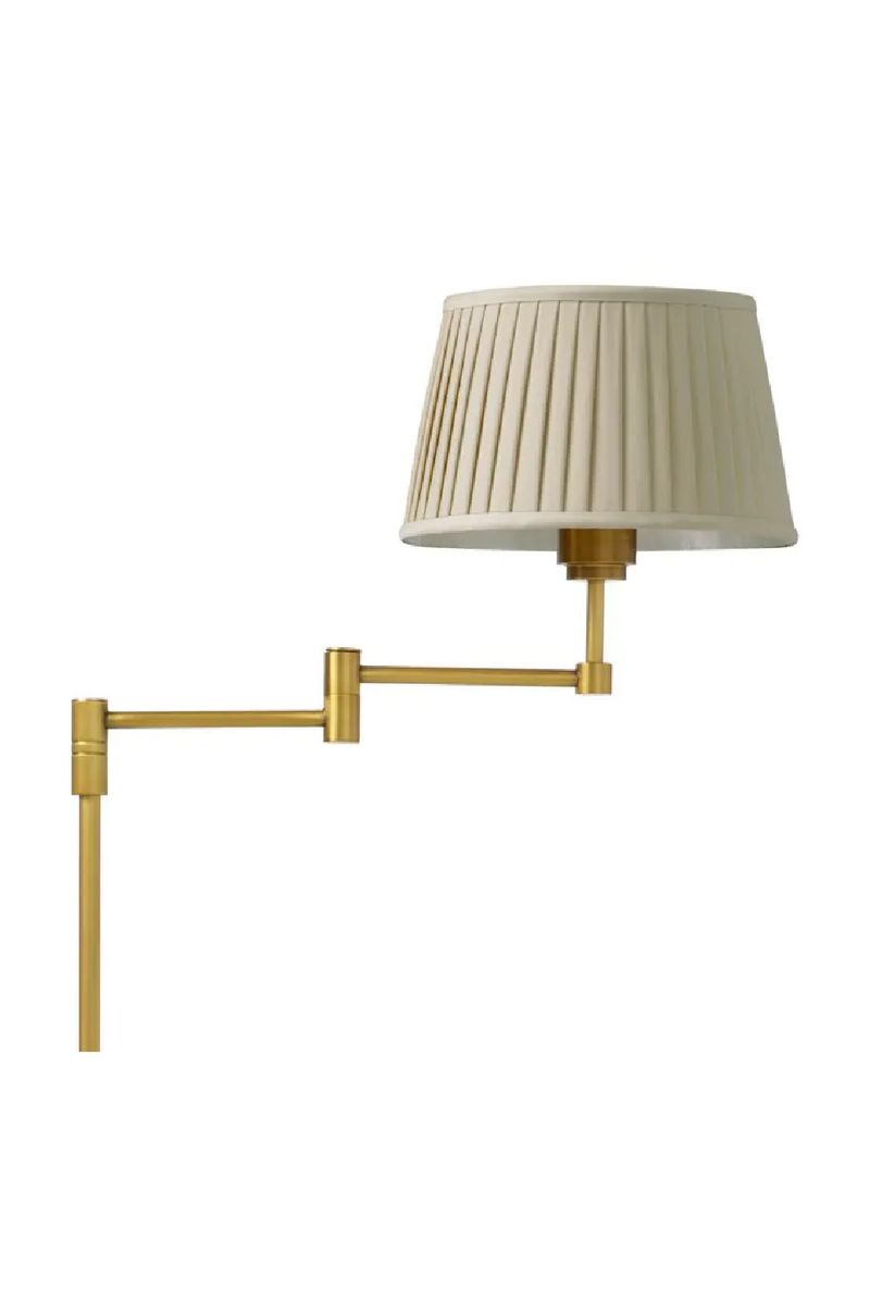 Beige Shade Adjustable Floor Lamp | Met x Eichholtz Corbin