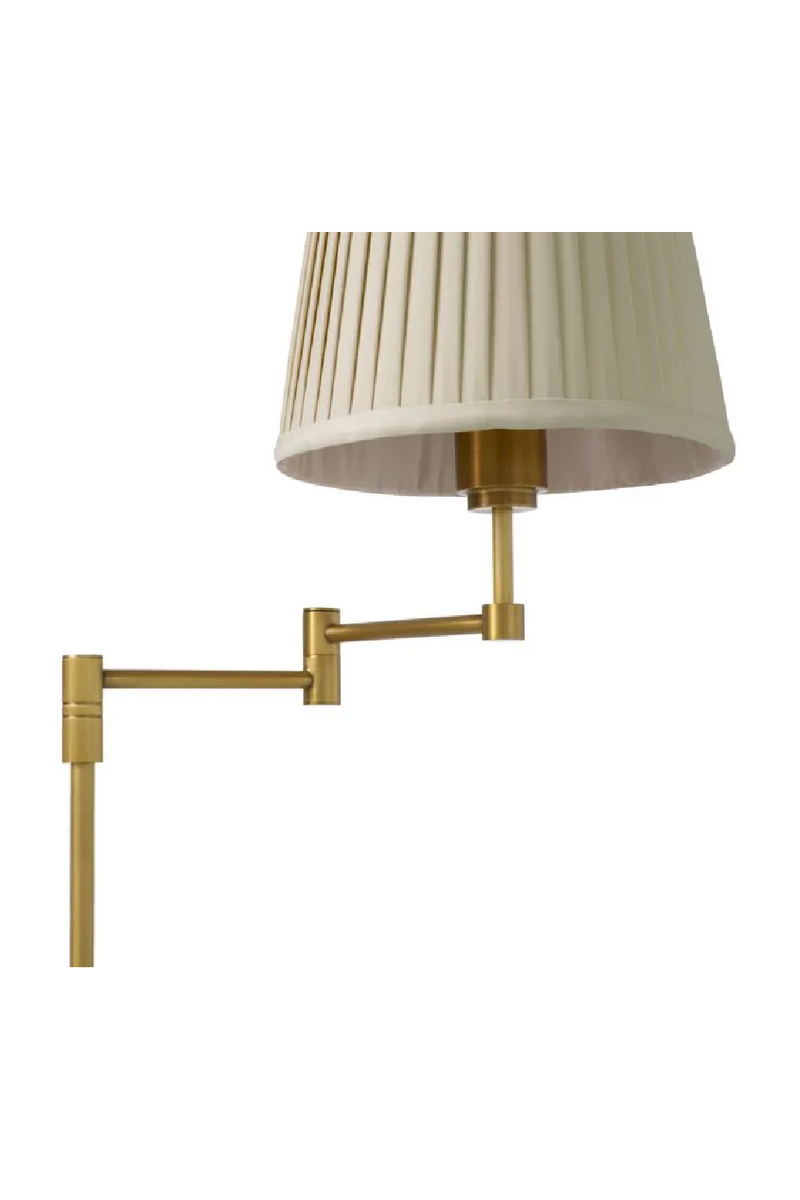 Beige Shade Adjustable Floor Lamp | Met x Eichholtz Corbin