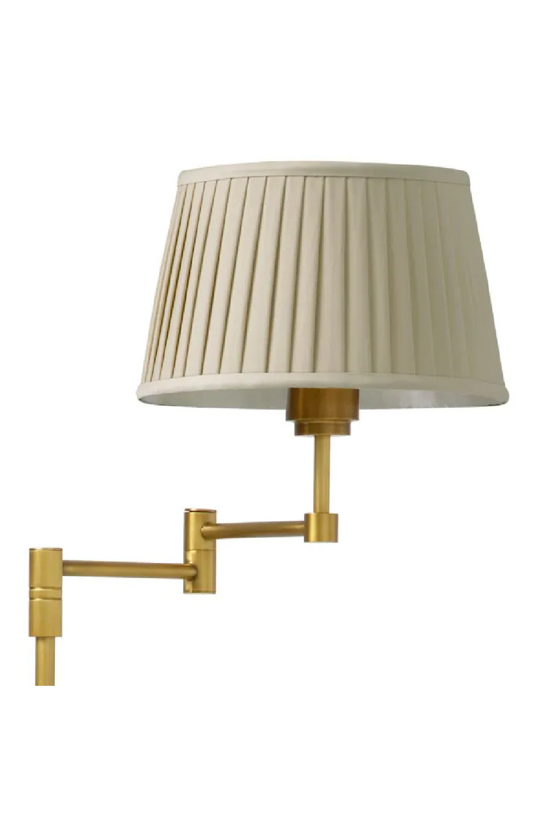 Beige Shade Adjustable Floor Lamp | Met x Eichholtz Corbin