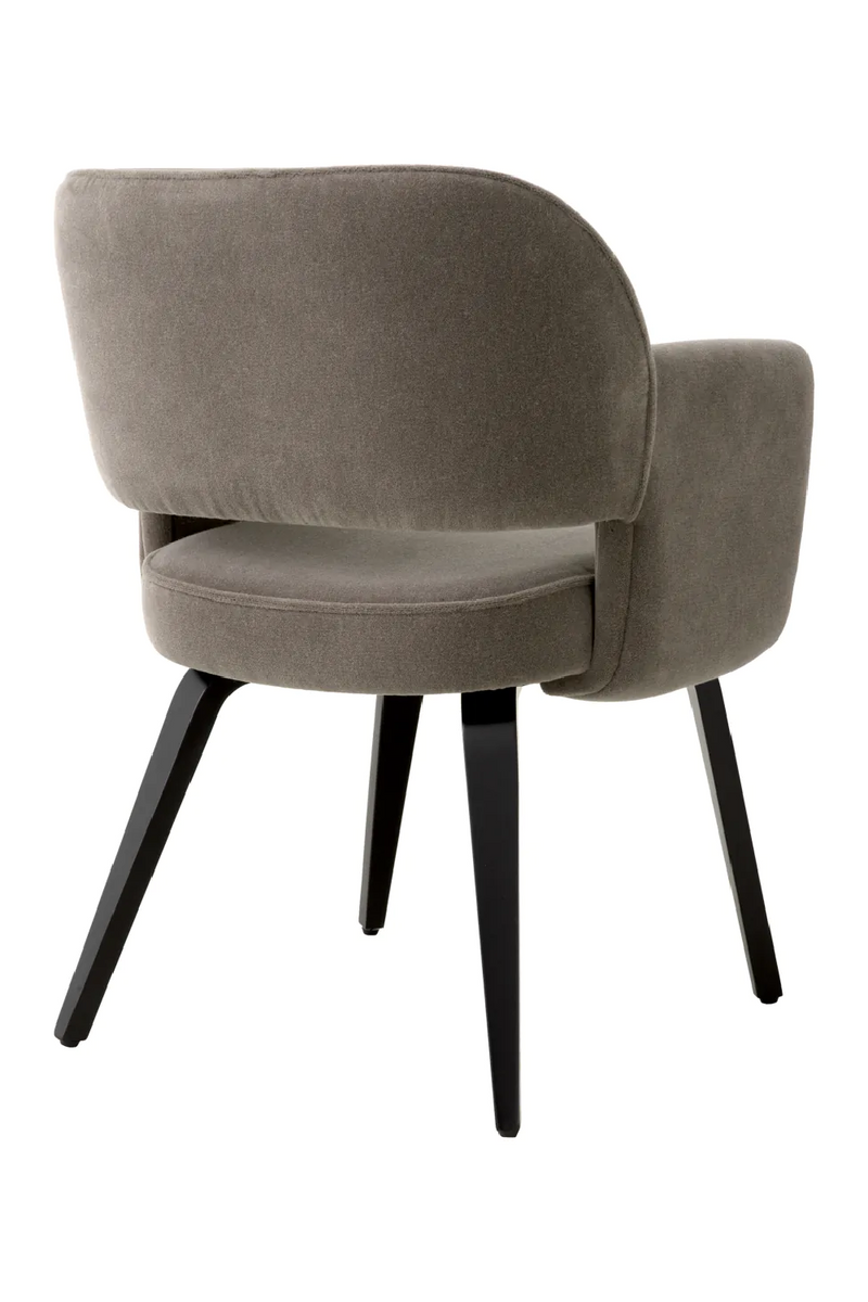 Brown Mohair Dining Chair | Met x Eichholtz Park | Oroatrade.com