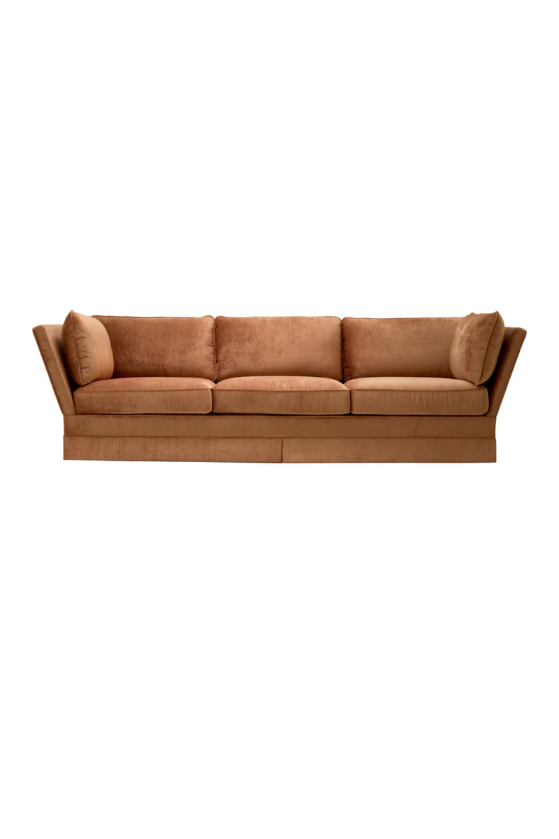 Copper Velvet Sofa | Met x Eichholtz Belvedere | Oroatrade.com