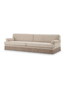 Beige Fringed Sofa | Met x Eichholtz Madison | Oroatrade.com