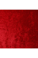 Red Velvet Frilled Lounge Chair | Met x Eichholtz Verplanck