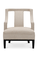 Beige Upholstered Accent Armchair | Met x Eichholtz Roumier | Oroatrade.com
