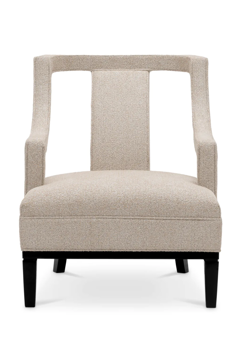 Beige Upholstered Accent Armchair | Met x Eichholtz Roumier | Oroatrade.com