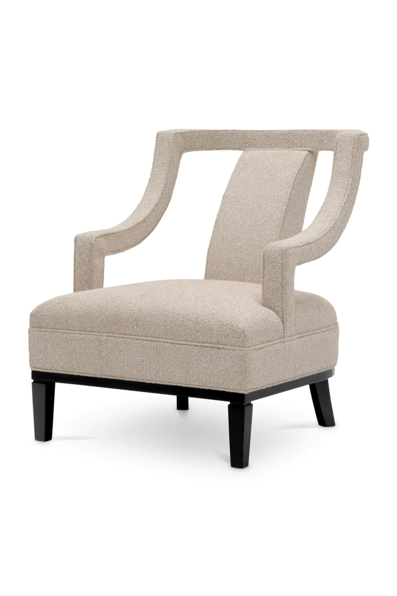 Beige Upholstered Accent Armchair | Met x Eichholtz Roumier | Oroatrade.com