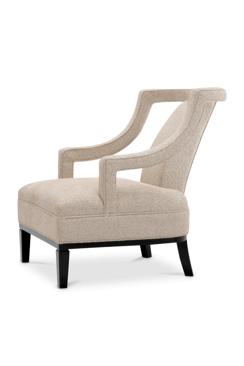 Beige Upholstered Accent Armchair | Met x Eichholtz Roumier | Oroatrade.com