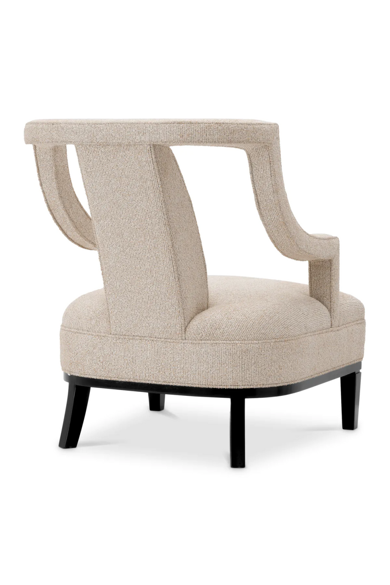 Beige Upholstered Accent Armchair | Met x Eichholtz Roumier | Oroatrade.com