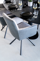 Black Oval Dining Table M | Eleonora Siera | Oroatrade.com