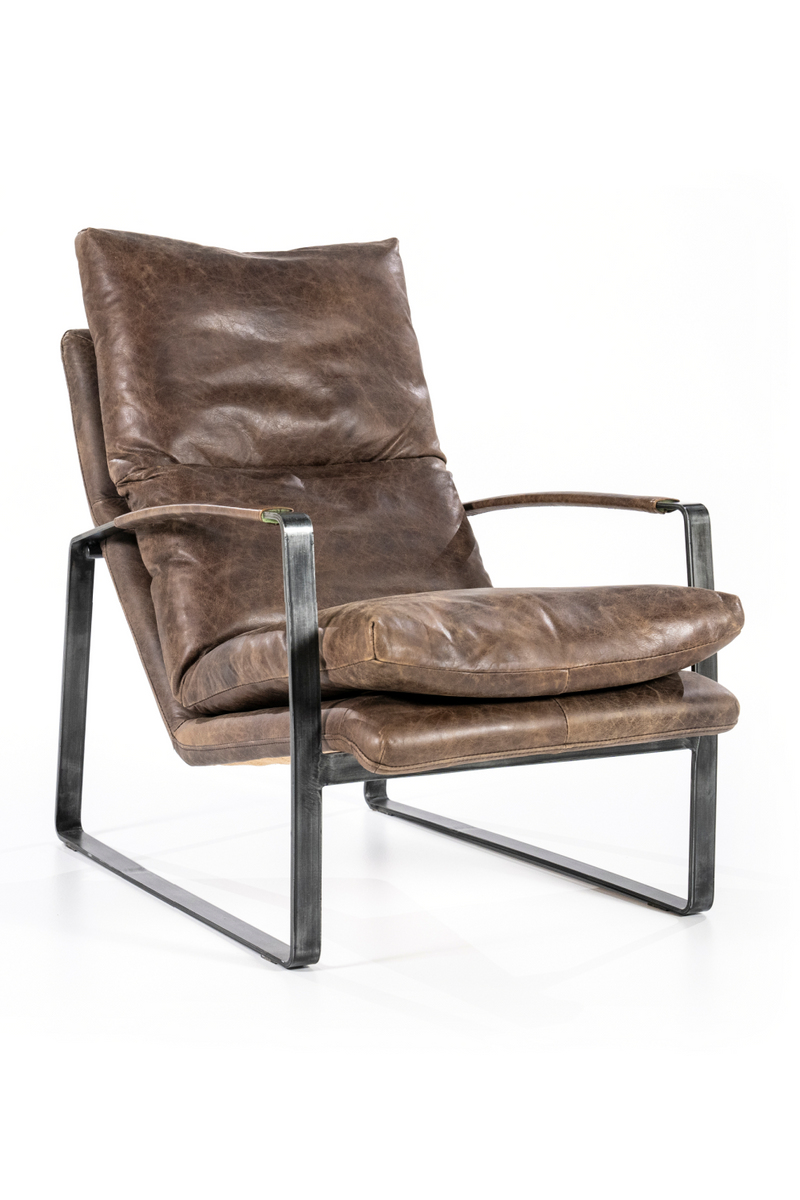 Dark Brown Lounge Chair | Eleonora Lex | Oroatrade.com