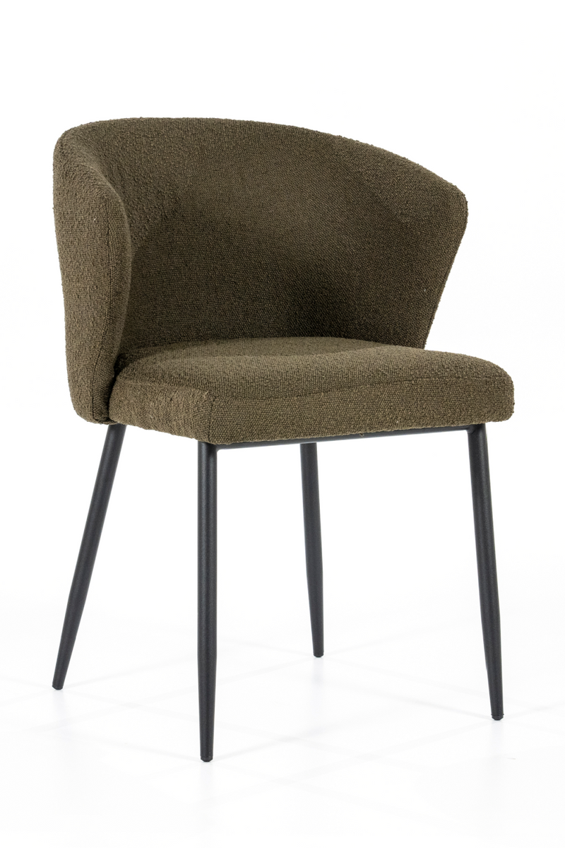 Green Curved Dining Chair | Eleonora Santos | Oroatrade.com