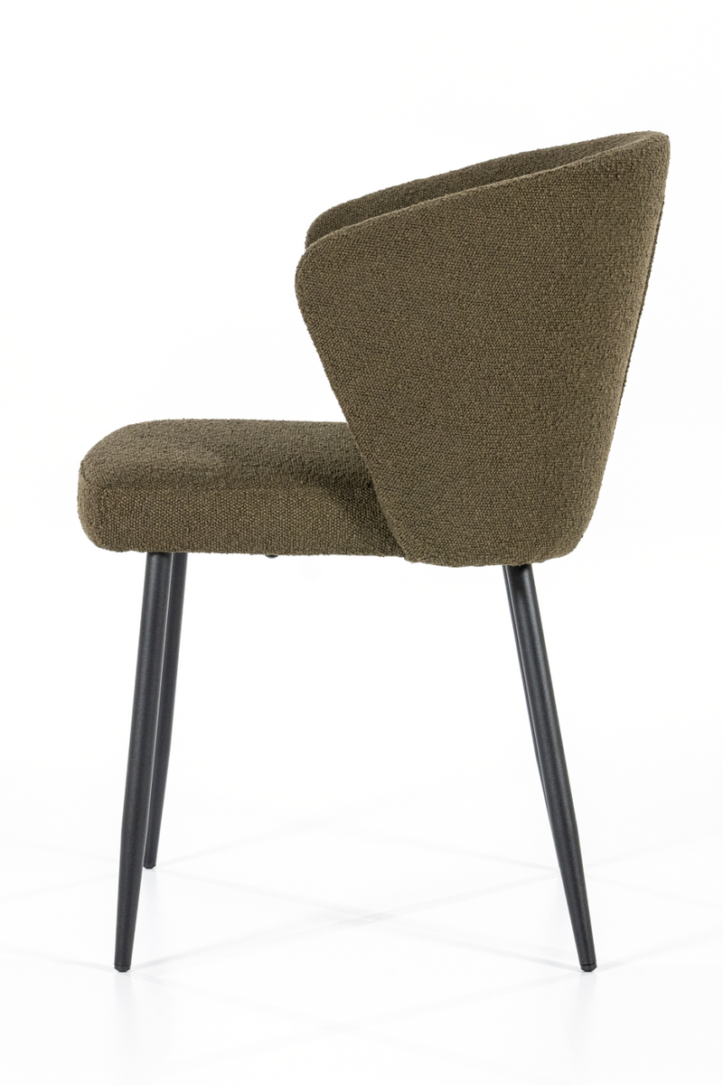 Green Curved Dining Chair | Eleonora Santos | Oroatrade.com
