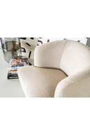 Boucle Upholstered Barrel Chair | Eleonora Charlotte | Oroatrade.com