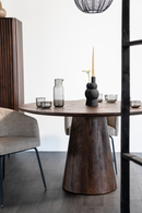 Wooden Pedestal Dining Table | Eleonora Aron | Oroatrade.com