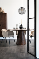 Wooden Pedestal Dining Table | Eleonora Aron | Oroatrade.com