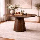 Wooden Pedestal Dining Table | Eleonora Aron