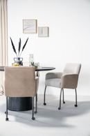 Wooden Pedestal Dining Table | Eleonora Aron | Oroatrade.com