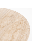 Travertine Pedestal Dining Table | Eleonora Aime | Oroatrade.com