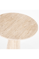 Travertine Pedestal Dining Table | Eleonora Aime | Oroatrade.com