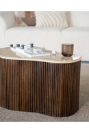 Organic Travertine Coffee Table | Eleonora Mari | Oroatrade.com